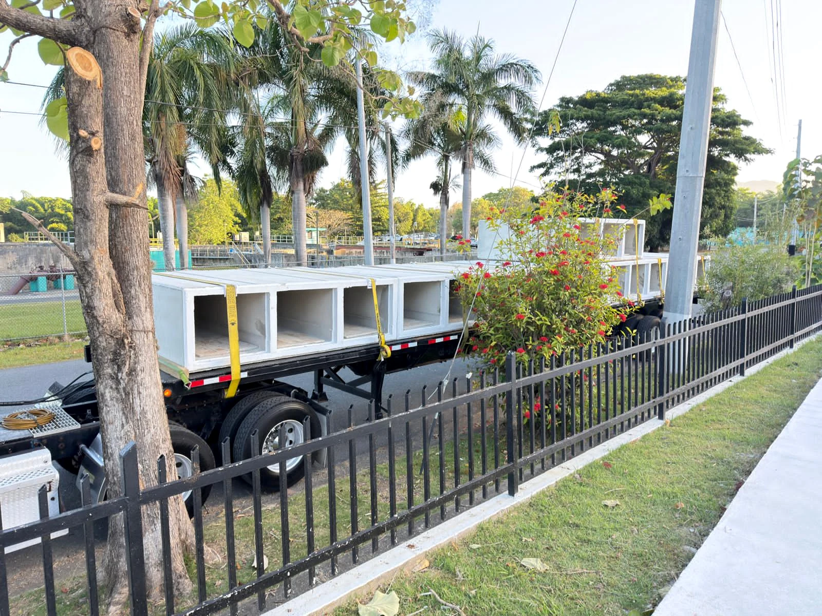 Transporte de módulos prefabricados